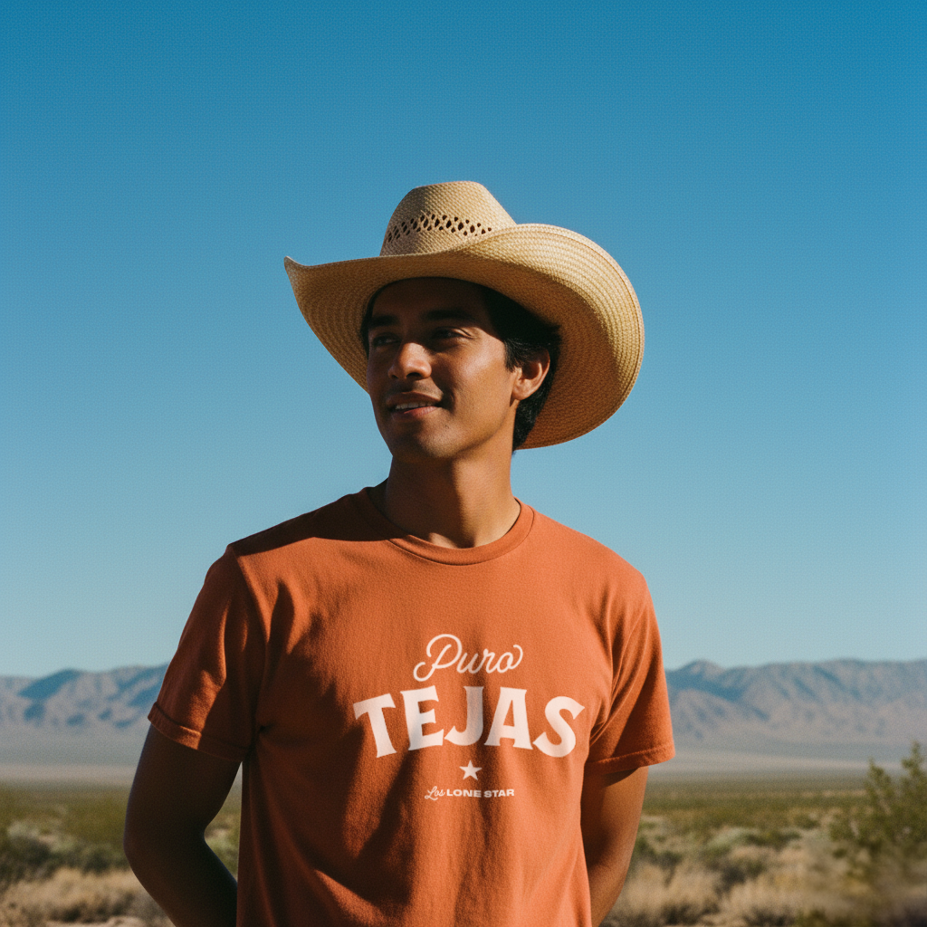 'Puro TEJAS' t-shirt—Texas culture